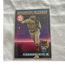 Topps Defensive Wizards 2021 Big League Fernando Tatis Jr. Padres DW-10 Card