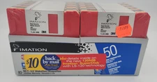 Imation 3.5" Floppy Diskettes IBM Formatted High Density 50 Pack Colors SEALED