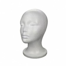 Foam Mannequin Head Lightweight Hairpiece Stand Head Versatile for Cosplayers