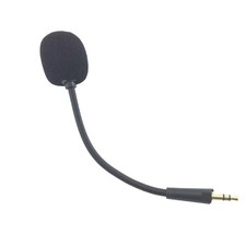 Replacement Game Microphone for Gaming Headset 3.5mm Detachable Boom