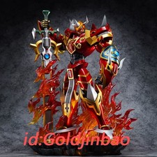 JiangShiChe Studio Digimon Kaiser Greymon Statue Painted H52cm Led In Stock
