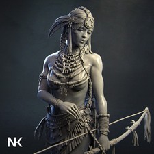 Kora, Tribal Warrior by Nerikson | Commission...