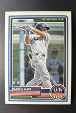 2023 Panini USA Baseball Stars & Stripes - Max Clark #42 (RC)