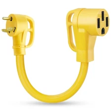 Kohree RV Plug Adapter 18" 30A Male to 50A Female Power Cord