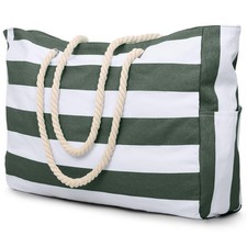 Beach Bags for Women Large Waterproof Sandproof Tote Swim Pool Bag Zipper