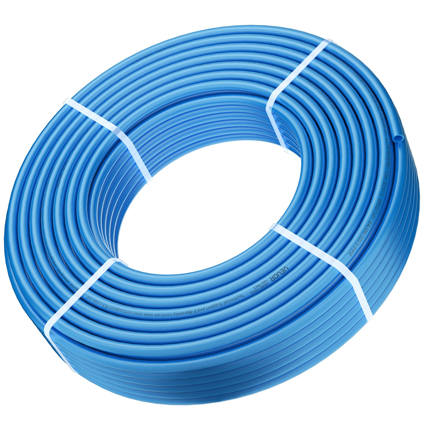 Uimoso 1/2” x 300ft Blue PEX-B Tubing/Pipe for Potable Water with Pipe Cutter