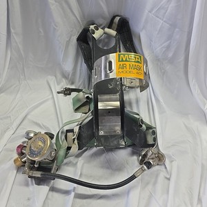 MSA Model 401 Air Regulator and Harness Respiratory Legacy Demand Breathing SCBA