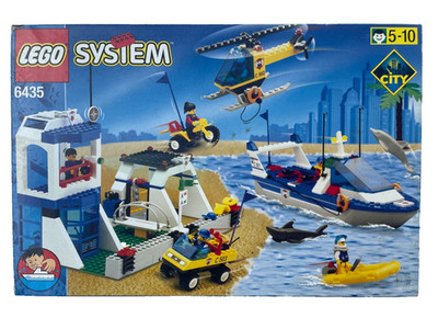 LEGO Set 6435 Küstenwache / Coast Guard HQ OVP 100% komplett
