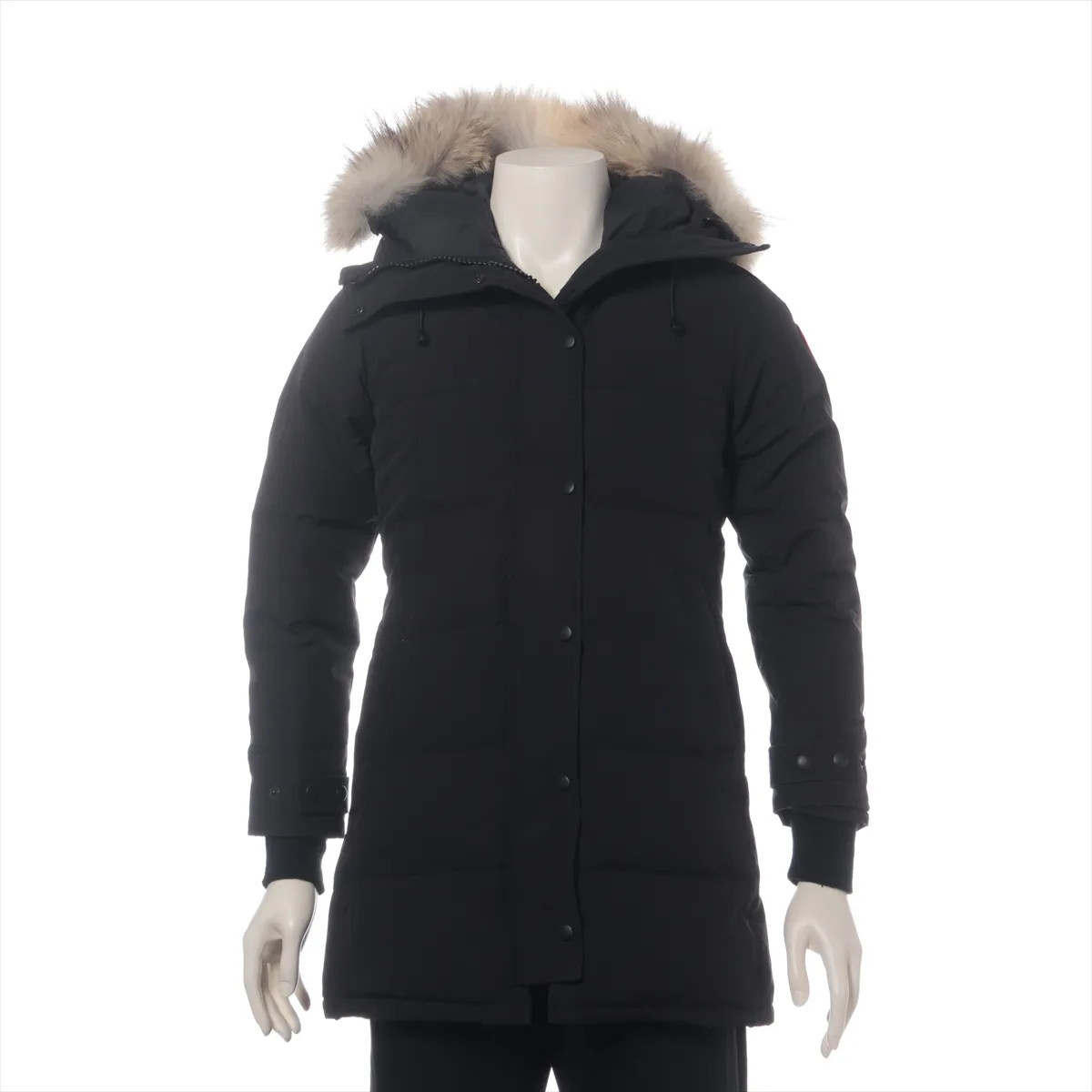 Canada Goose SHELBURNE PARKA Polyester×cotton Down coat FUSION S Ladies' Black  