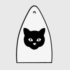 GUITAR TRUSS ROD COVER Engraved Etch - Fit Paul Reed Smith PRS USA - CAT Kitten