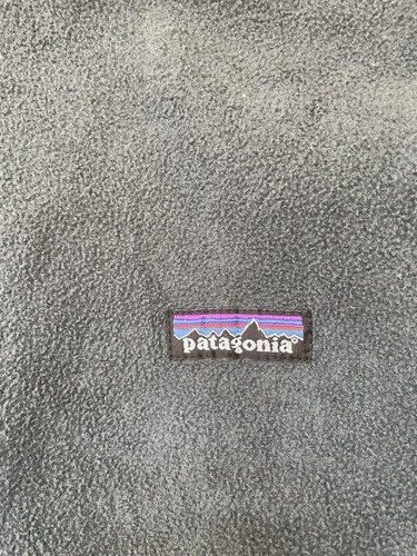 Patagonia Synchilla Fleece Jacket Used Rare 90s Warm Lightweight Pullover - Picture 4 of 7