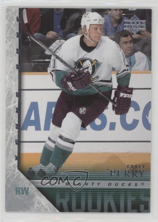 2005-06 Upper Deck Young Guns Corey Perry #204 7i6