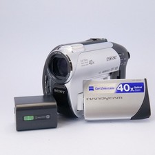 Sony Handycam DCR-DVD108 Digital CD Camcorder 40x Zoom Lens Tested No Charger