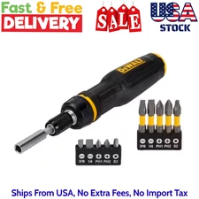 DEWALT Max Fit Telescoping Ratcheting Multi-Bit Combination Screwdriver Set