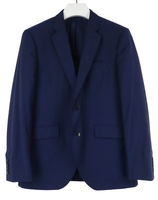 Hackett Lightweight Wool Blazer Herren Eu 52R Einreihig Blau Gefüttert