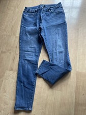 d.Jeans Jeans Women  s Size 12 Skinny Stretch High Rise Blue