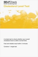 Image of SELFcheck Cholesterol Level Test Kit - Results in 3 minutes - BBE 08/2025