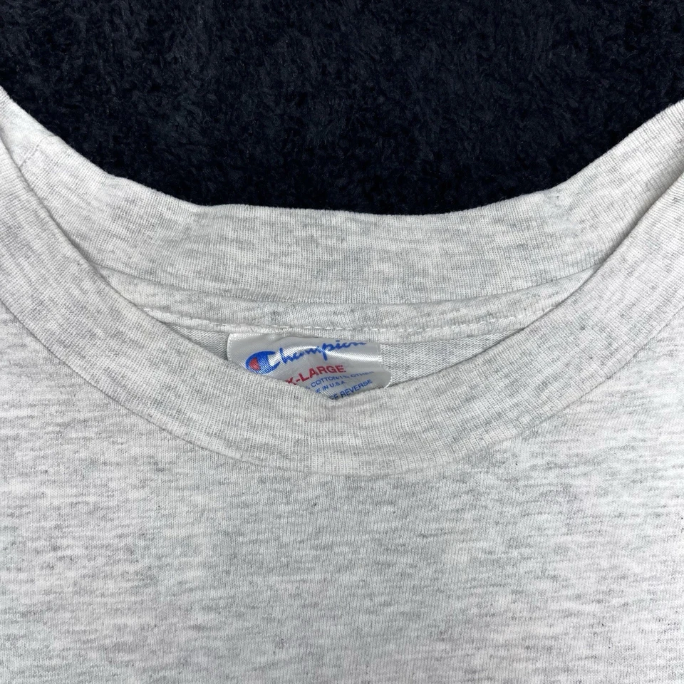 Vintage 1992 Champion American Flag USA Atlanta 1996 Olympic Games Tee Sz XL - Image 3 of 4