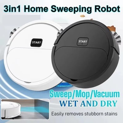 Robot Vacuum Cleaner Sweep 3 in1 Wet Mopping Floors Smart Home Sweeping Cleaning