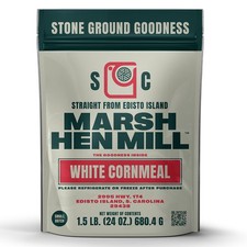 Marsh Hen Mill Stone Ground White Cornmeal | Heirloom Corn Flour | All Purpos...
