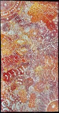 Tanya Bird Mpetyane. Highly collectable Aboriginal art. Inc,COA and Photo's