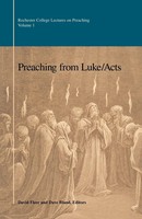 David Fleer (U. A.) | Preaching From Luke/Acts | Taschenbuch | Englisch (2000)