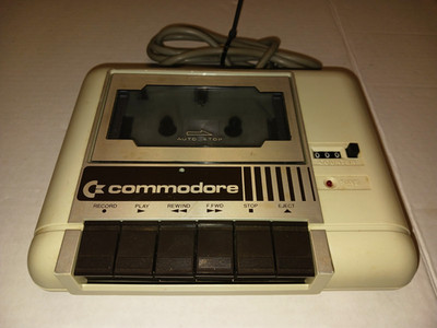 Commodore Computer C2N Datasette Unit  Cassette, UNTESTED, PARTS ONLY!