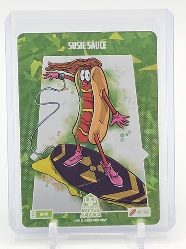 SUSIE SAUCE 2024 BO JACKSON BATTLE ARENA HOT DOG #HD-1B Q3735