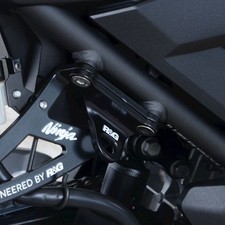 R&G Zurrhaken schwarz Kawasaki Ninja 400 2018 - 2024