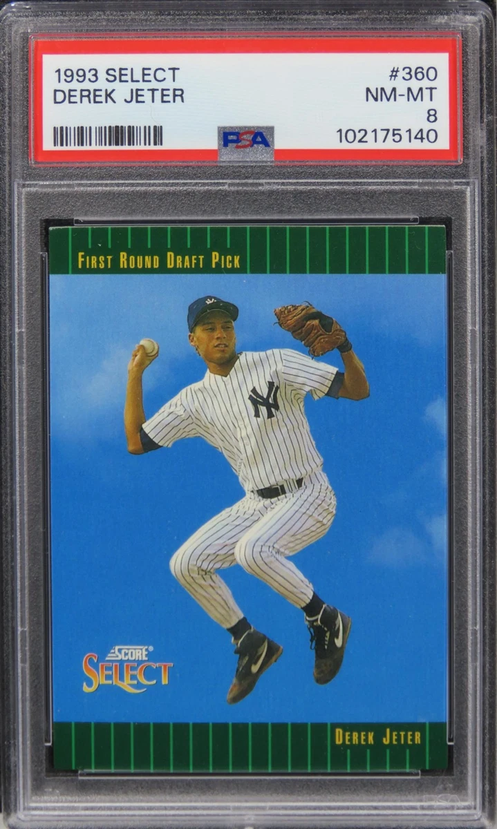 Derek Jeter Baseball SCORE Rookie Sports Trading Card Singles for