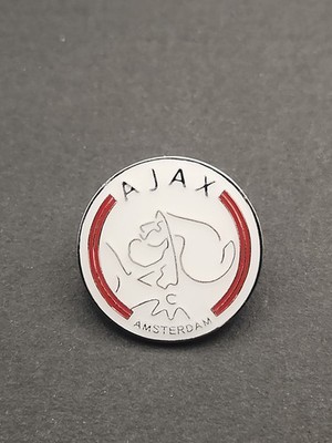 Ajax Amsterdam National Soccer Team Logo Enamel Lapel Pin, FREE SHIPPING!