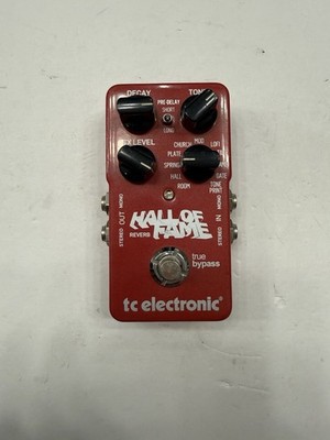 TC Electronic Hall Of Fame Reverb Original True Bypass Guitar Effect Pedal