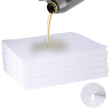 Oil Absorbent Pads - High Absorbency Microfiber Polypropylene Absorbing Pads,