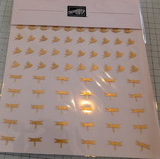 Stampin Up - Adhesive Backed Dragonflies  Birds - 90 - RARE