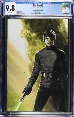 Star Wars #1 Dell'Otto 1:100 Virgin Retailer Incentive Variant CGC 9.8