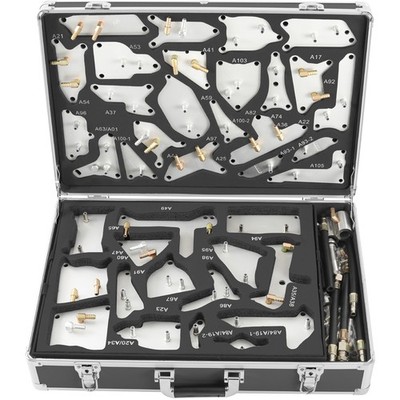 ATF SPÜLGERÄT ADAPTER SATZ 100-TEILIG AUTOMATIKGETRIEBEÖL WECHSEL SPÜLUNG SET