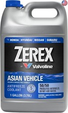 Zerex Asian Vehicle Blue Silicate and Borate Free 50/50 Prediluted Ready-to-Use