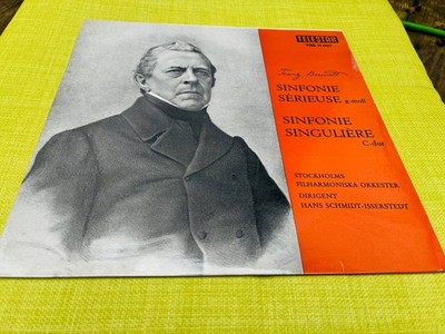 FRANZ BERWALD Symphony 3 C Major Singuliere Sympony 1 G Minor Serieuse Telestar