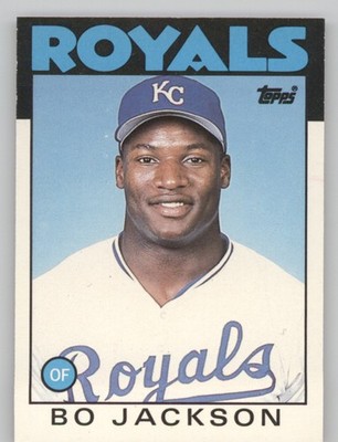 1986 Topps Traded BO JACKSON #50T RC - Royals