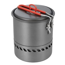 Bulin Camping Pot, 1.5L High Efficiency Backpacking Camping Cooking Set