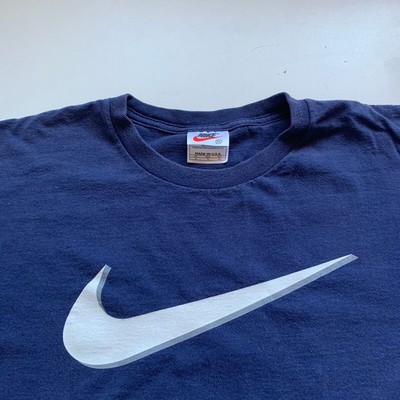Vintage 90s Nike Air Just Do It Big Swoosh T Shirt Size XL Made In 