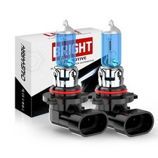 Pair 9005 Hb3 Halogen Headlight Bulbs Kit High Beam 5000k Bright White New