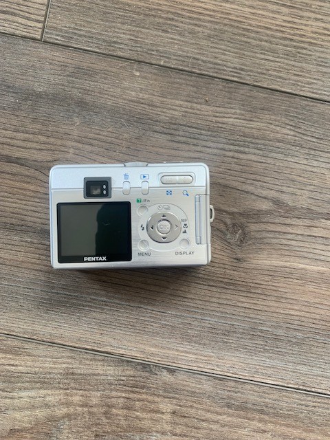 PENTAX Pentax Optio S50 5.0MP Digital Camera - Silver for sale