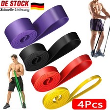 Fitnessbänder Gummiband 4 Stück-Set Terra Band Pilates Yoga Band Home Training