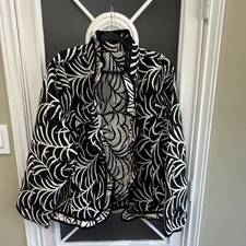 Custom Reversible Black-And-White Women  s Blazer See Measurements