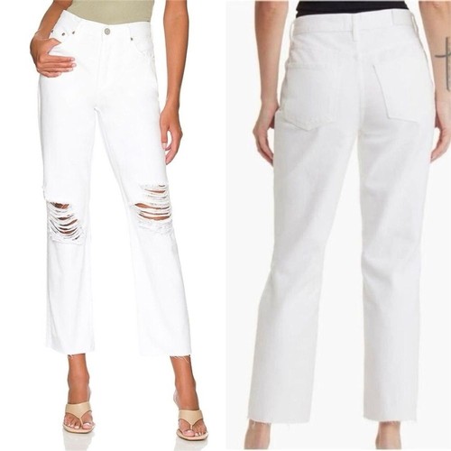 RAILS Women’s Atwater Slouchy Straight in Blanche Distress - 28