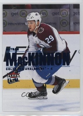 2023-24 Upper Deck Fleer Ultra Blue Foil 360/399 Nathan MacKinnon #115 u0h