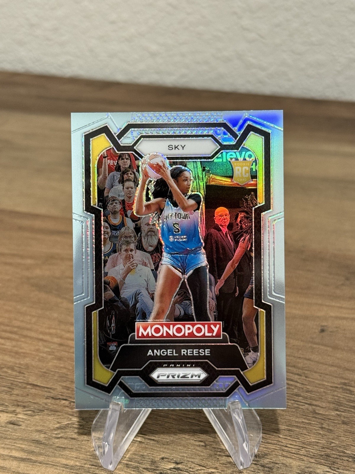 2024 Panini Prizm Monopoly WNBA - Angel Reese #68 Light Blue Prizm /199 (RC)