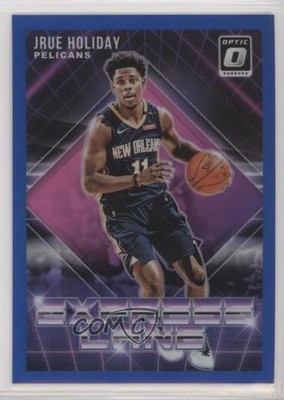 2018-19 Panini Donruss Optic Express Lane Blue Prizm 56/85 Jrue Holiday #1 5l1