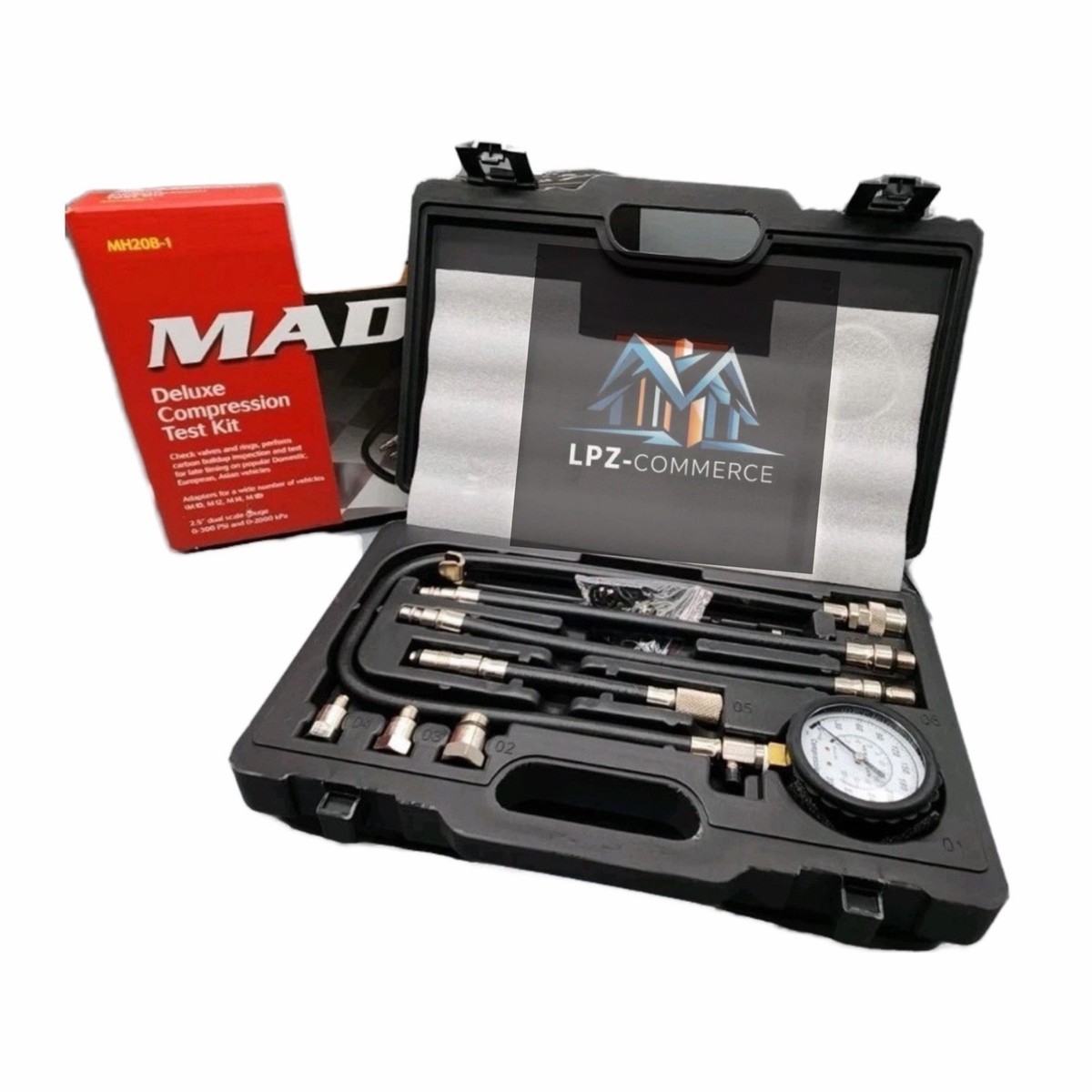 テスト Maddox Superior Automotive Tools MH20B-1 Deluxe Compression Test